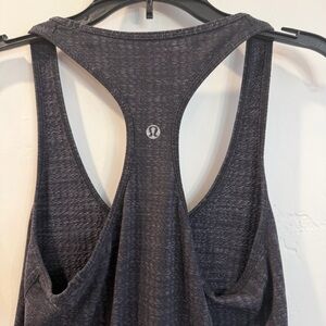 Lululemon Gray Racerback Tank Top